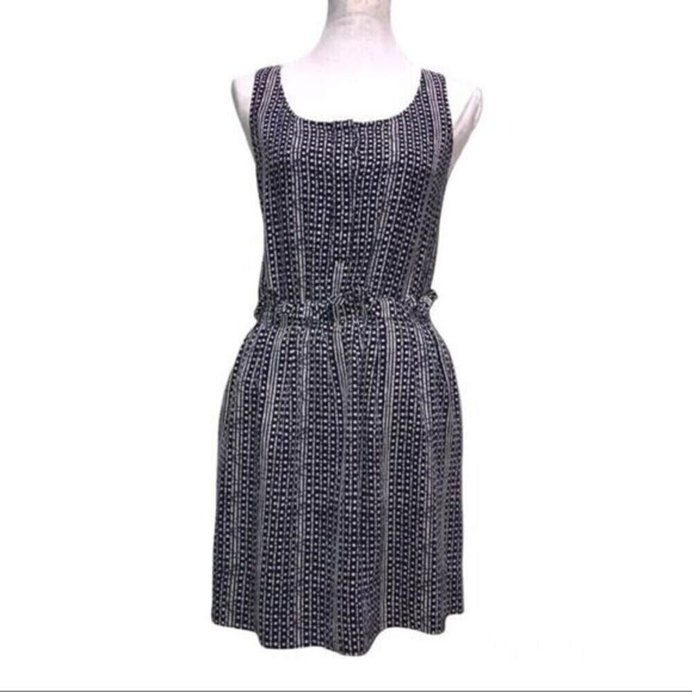 MADEWELL Paper bag Tank Sleeveless Casual Dress in Batik Stripe Size 0